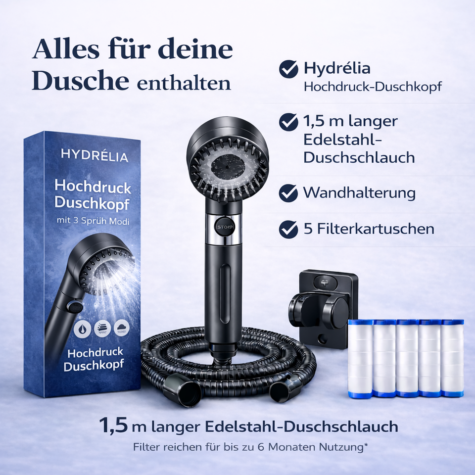 „Hydrélia™“ – Die Dusche mit Spa-Gefühl. 💧💧💧